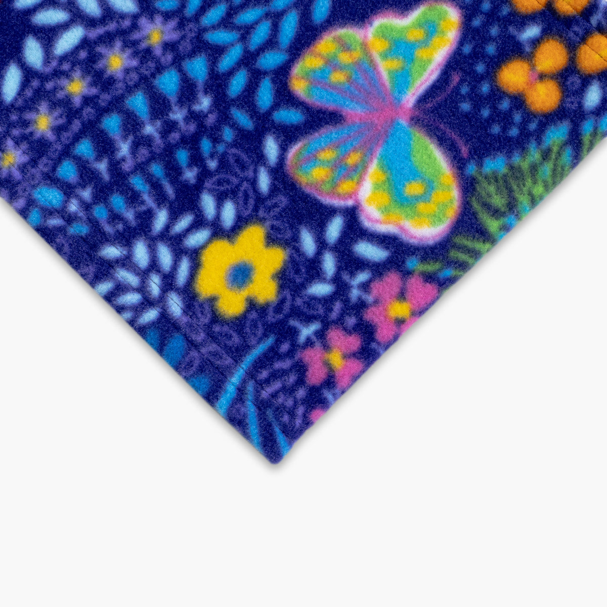 Kids Playful Prints Fleece Neck Warmer / Color-Mariposa Magic