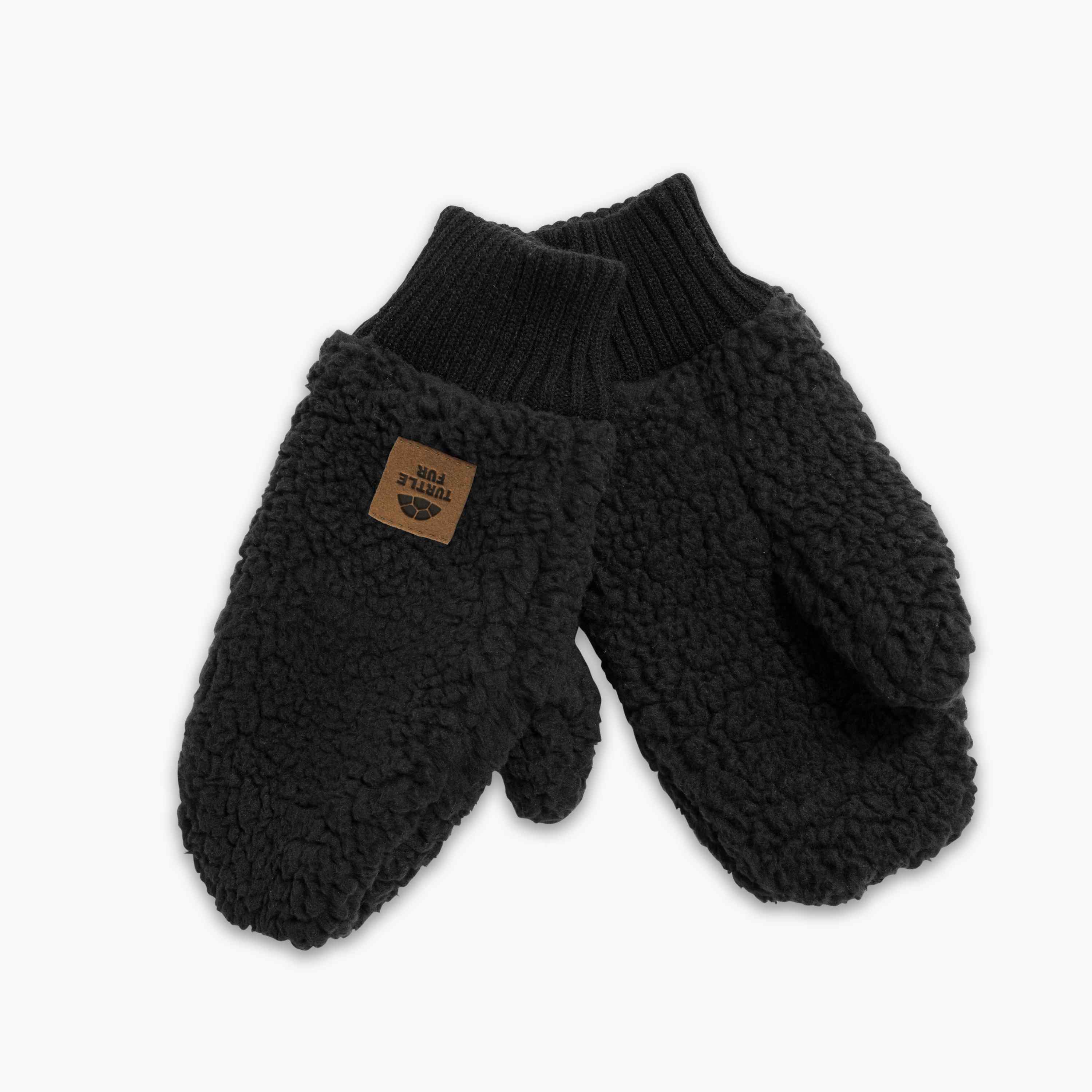 Recycled Comfort Lush Freestyle Mitts / Color-Black