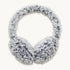 Recycled Comfort Lush Whiteout Ear Muffs / Color-Graphite