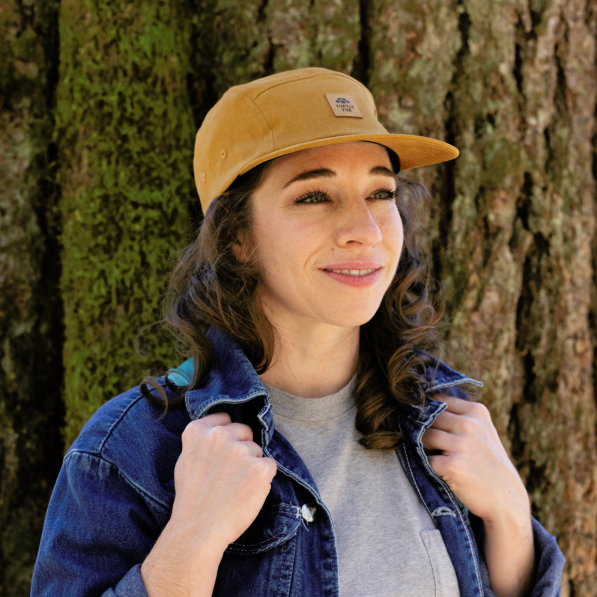 Cairn 5 Panel Hat / Color-Amber