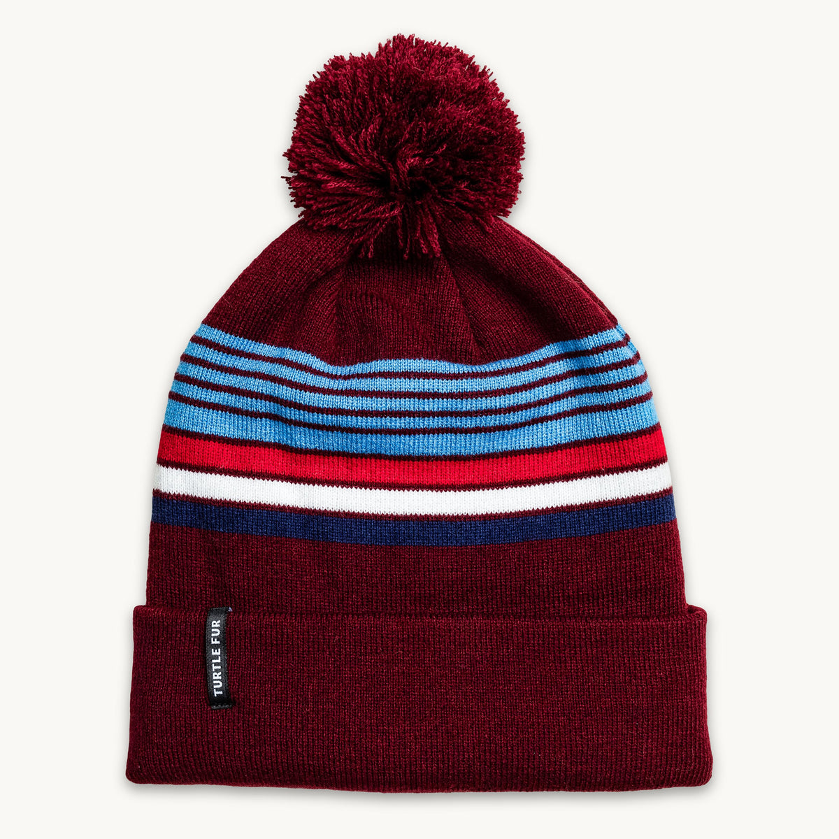Youth Omega Pom / Color-Cranberry