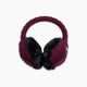 Ear Muffin Faux Fur Lined Earmuffs / Color-Mulberry