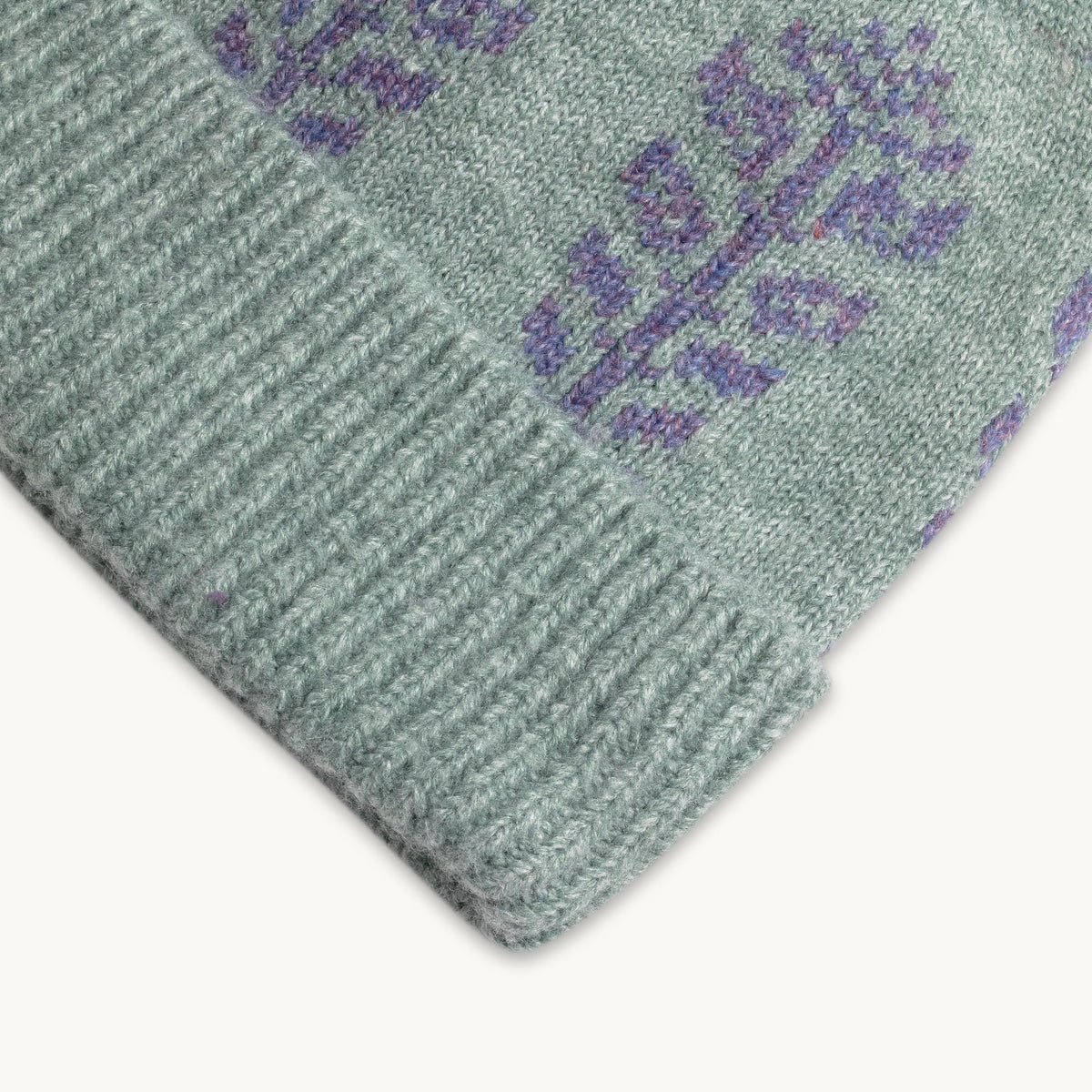 Recycled Freya Beanie / Color-Sage