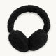 Recycled Comfort Lush Whiteout Ear Muffs / Color-Black