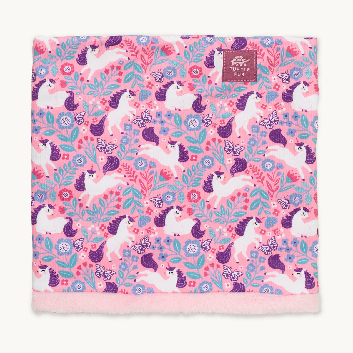 Kids Neckula Lined with Comfort Plush / Color-Unicornucopia