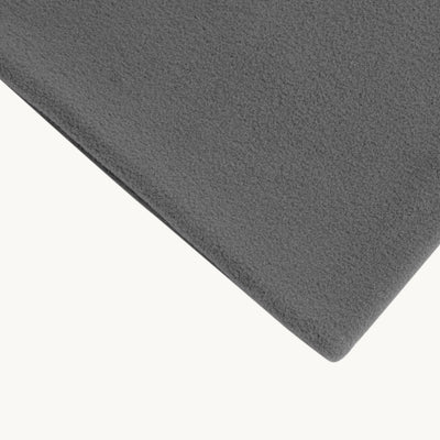 Micro Fur Fleece Double-Layer Neck Warmer / Color-Graphite