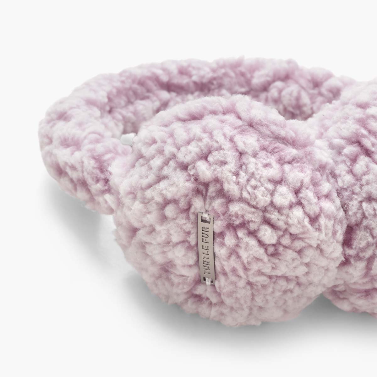 Recycled Comfort Lush Whiteout Ear Muffs / Color-Dusty Rose