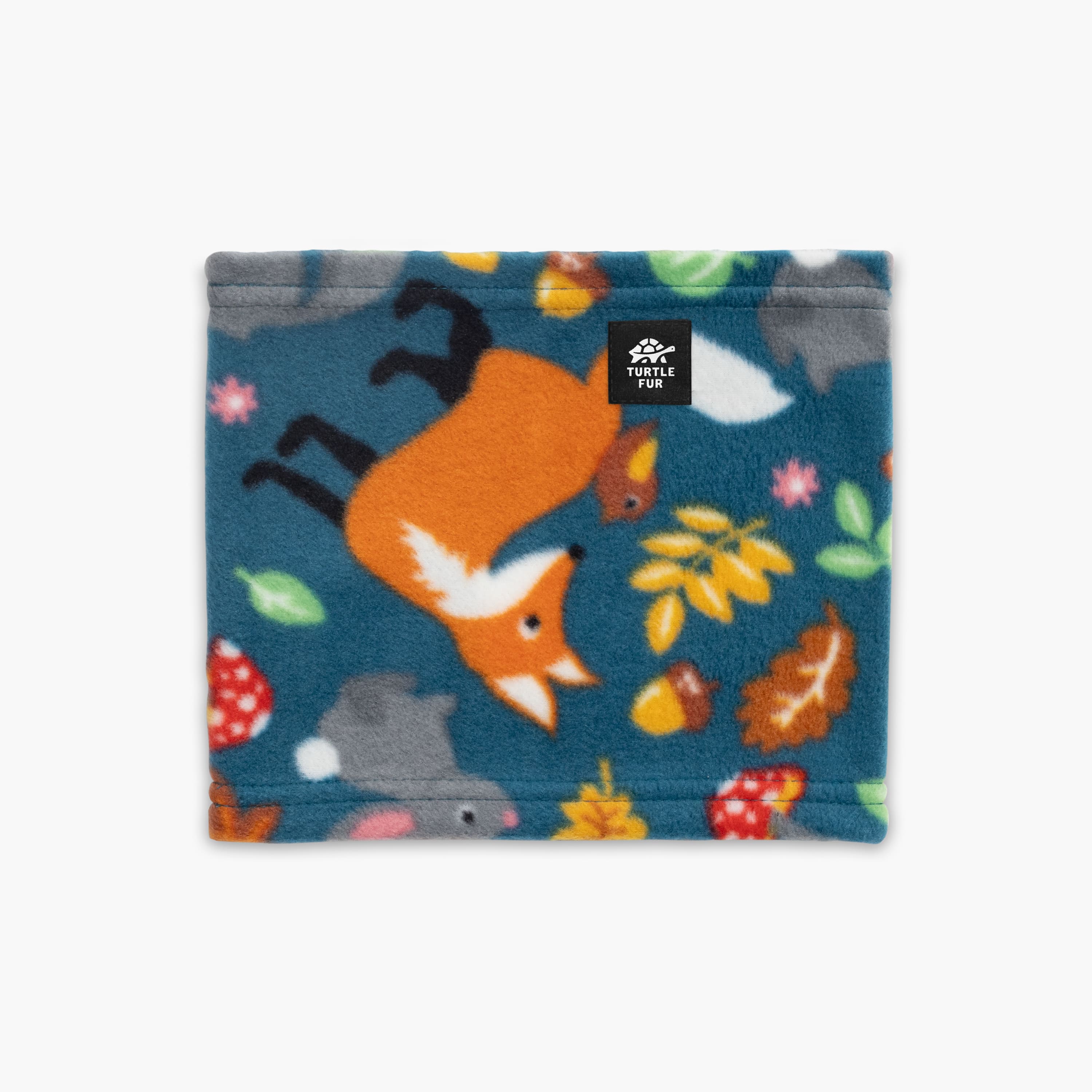 Kids Playful Prints Fleece Neck Warmer / Color-Cuddly Critters