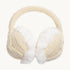 Ear Muffin Faux Fur Lined Earmuffs / Color-Ivory