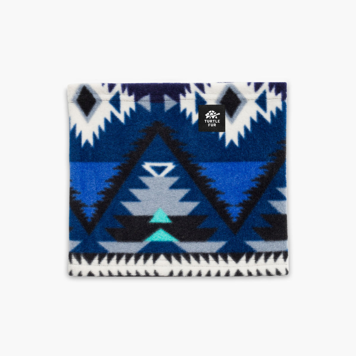 Kids Playful Prints Fleece Neck Warmer / Color-Southwest Nights