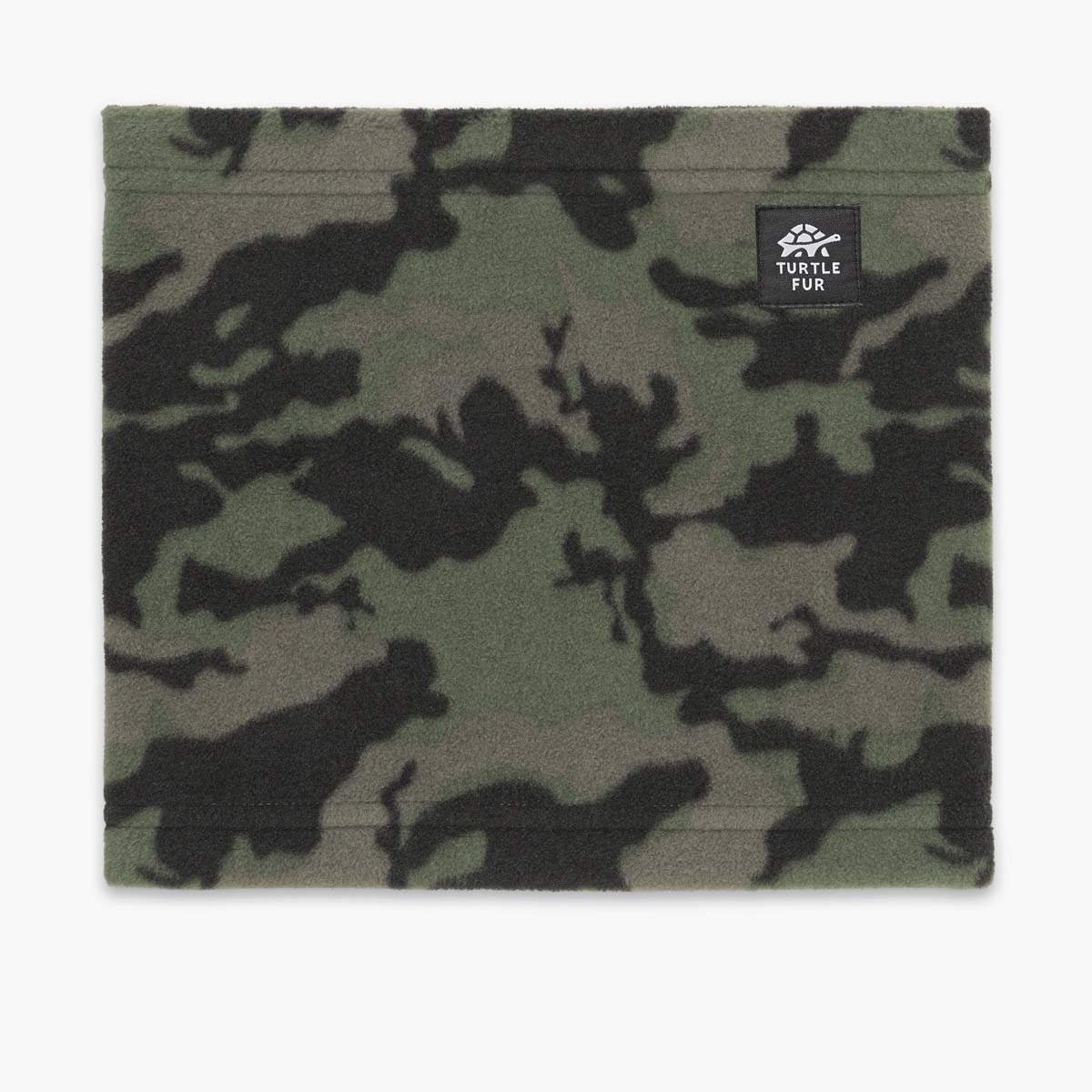 Kids Playful Prints Fleece Neck Warmer / Color-Woodland Camo
