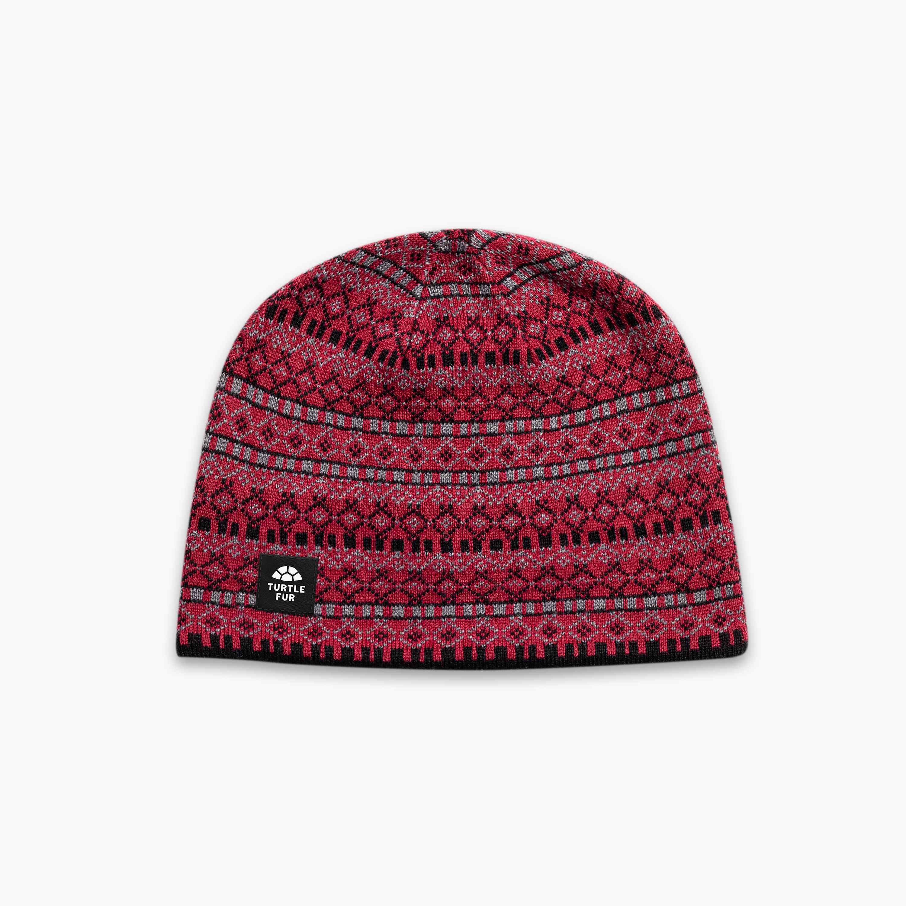 Turtle Fur Franz Beanie Cherry