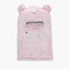 Kids Recycled Comfort Lush Bear Balaclava / Color-Dusty Rose