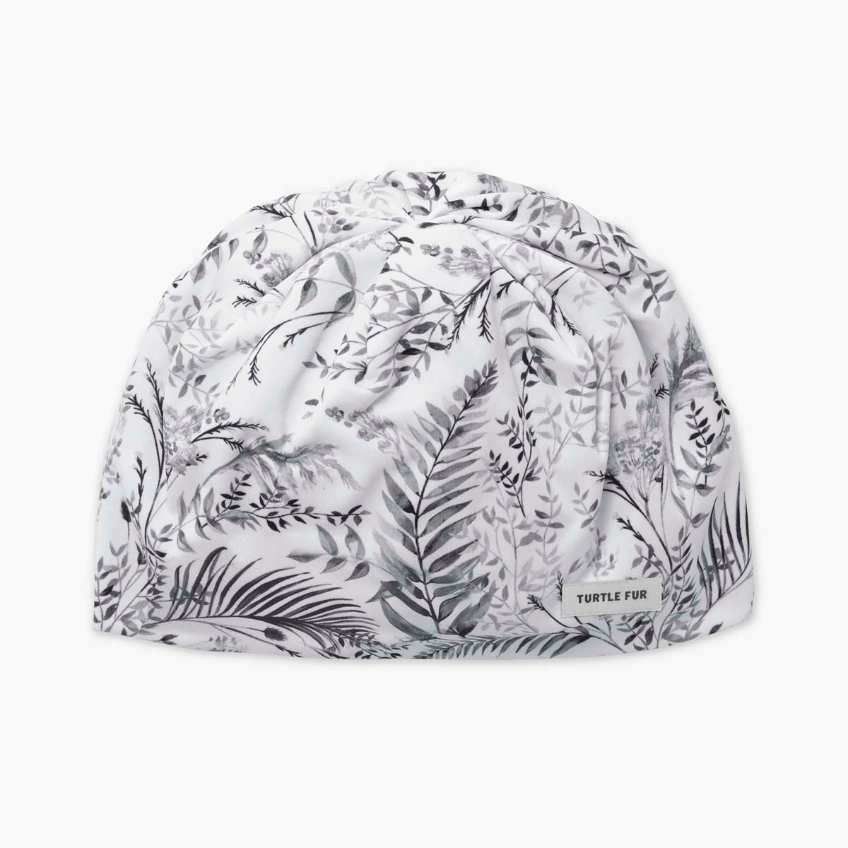 Comfort Shell Tempo Ponytail Beanie / Color-Powder Day Fronds