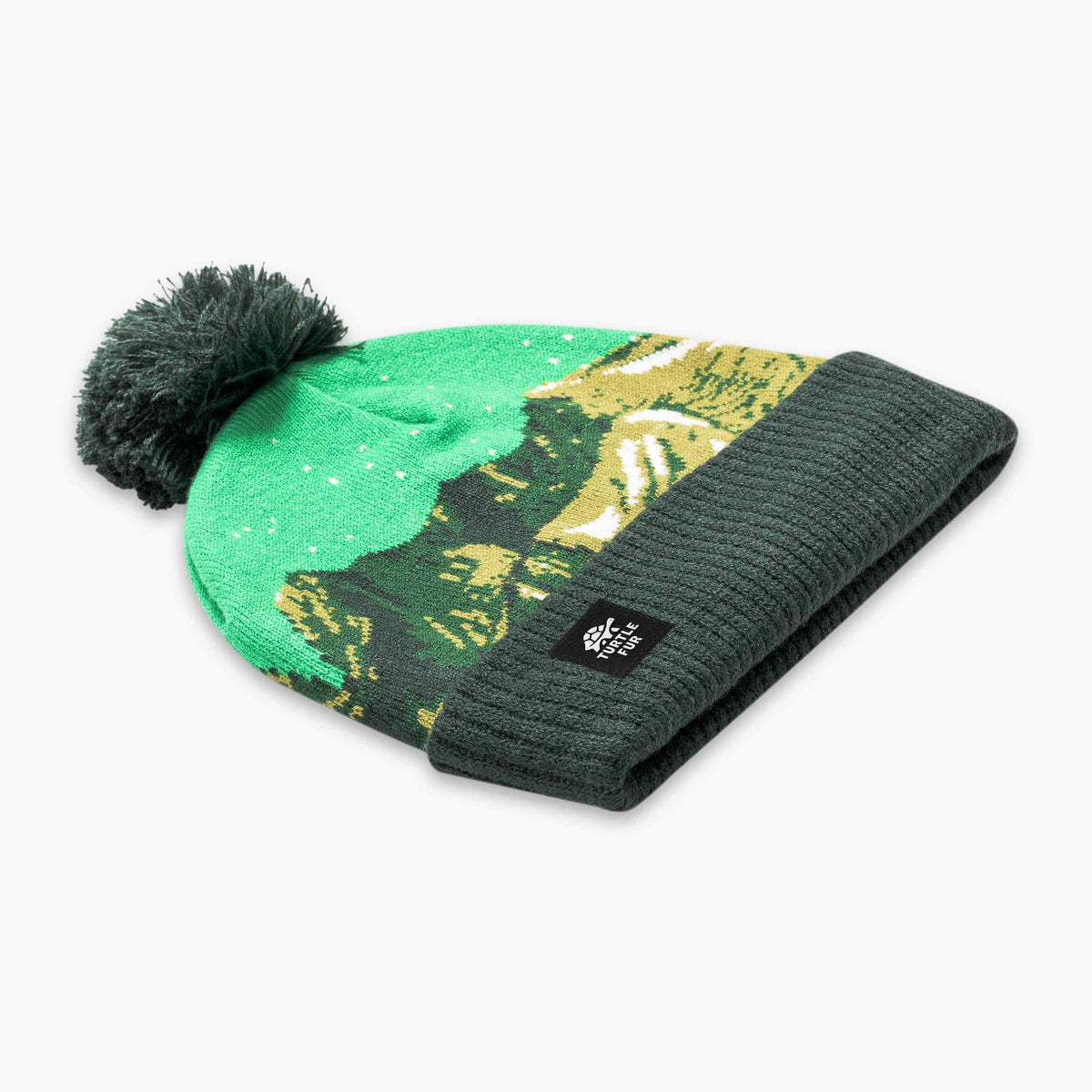 Kids Pano Beanie / Color-Dark Green