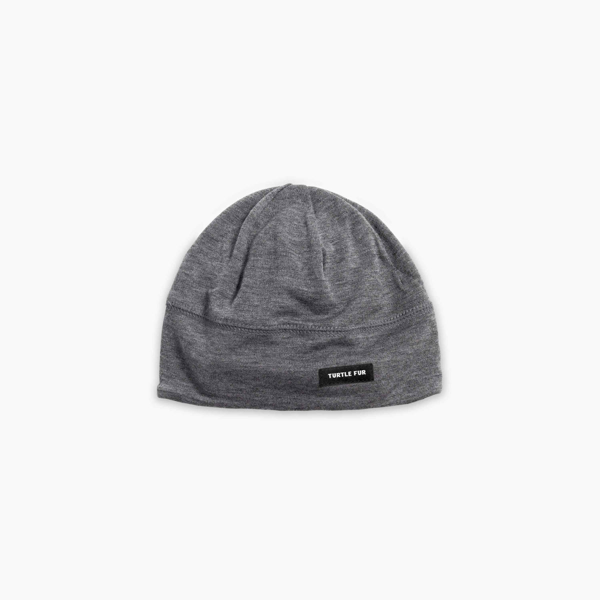 Merino Wool with TENCEL Beanie / Color-Charcoal