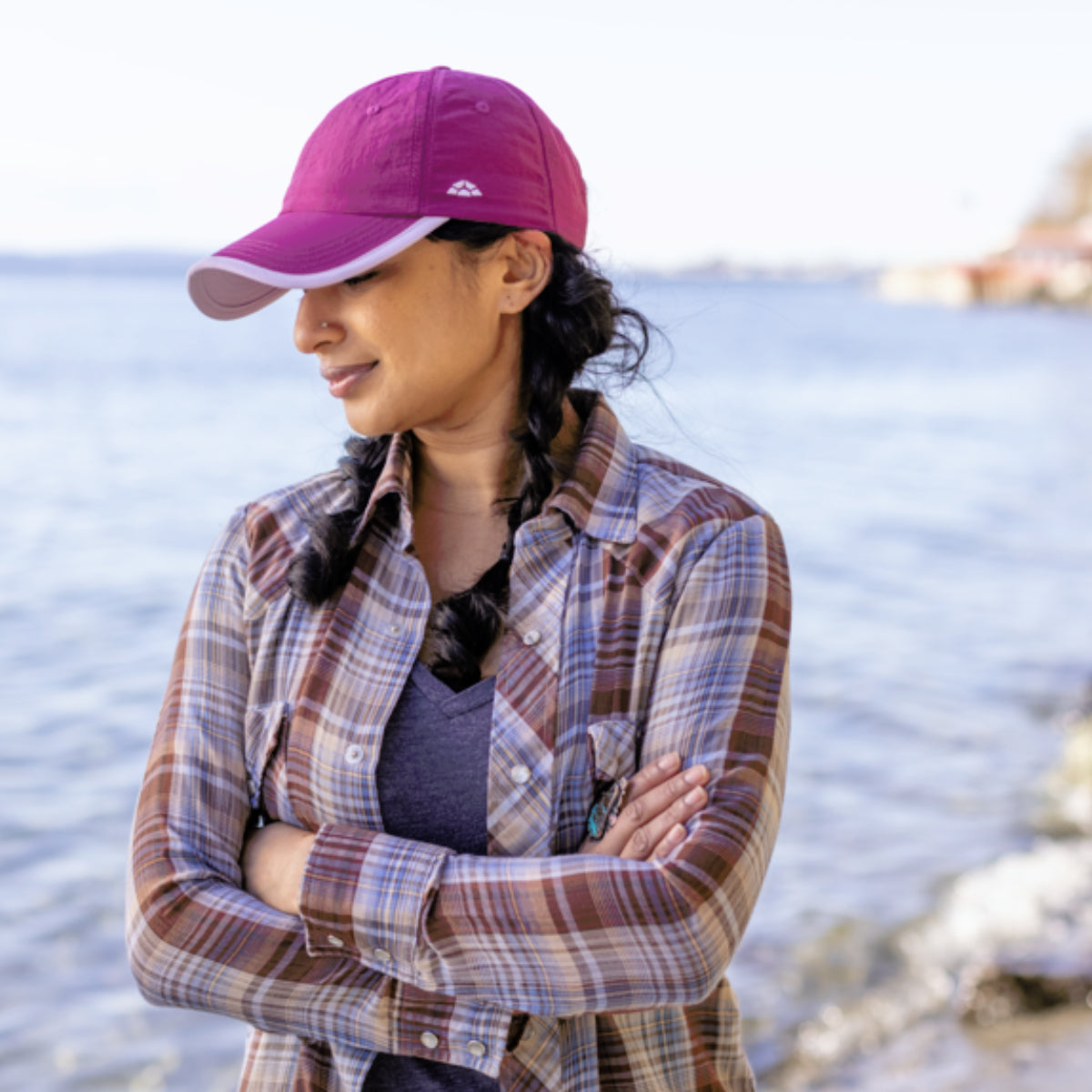 Navigator Ball Cap / Color-Plum