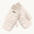 Faux Fur Mittens / Color-Cream