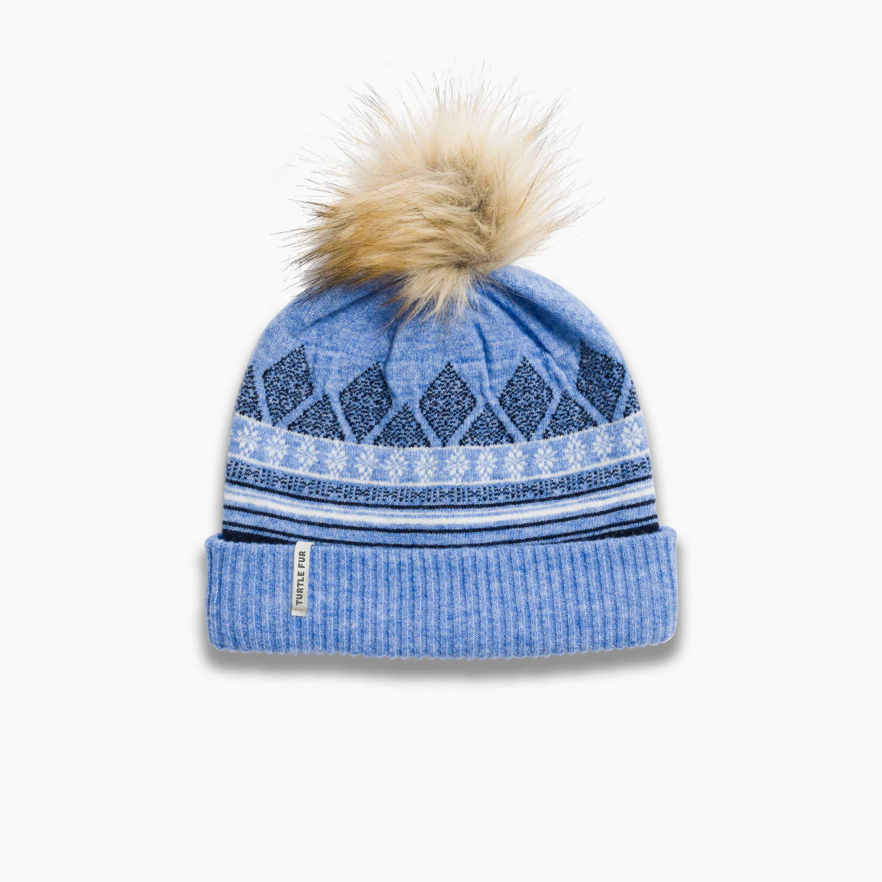 Recycled Ellen Beanie / Color-Sky