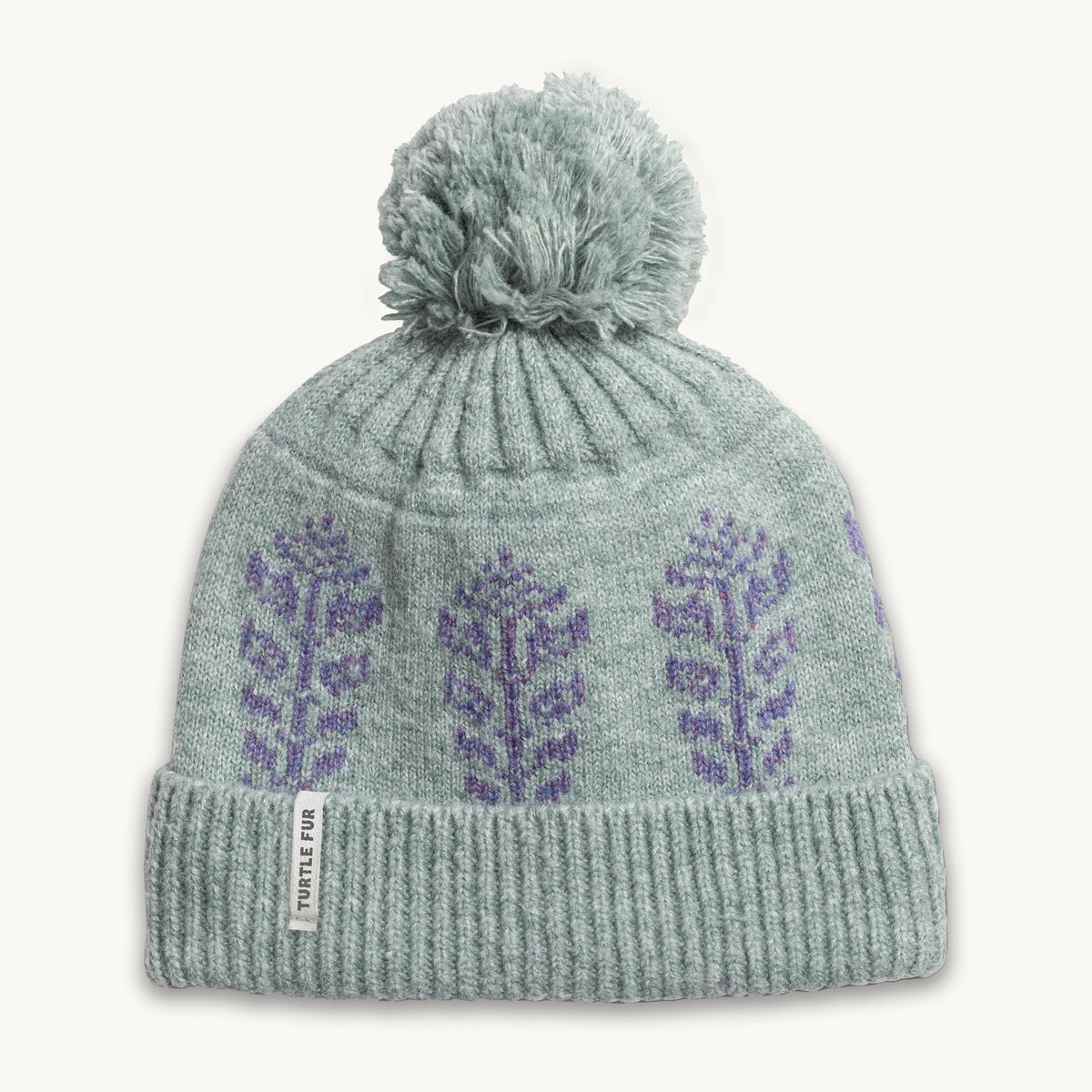 Recycled Freya Beanie / Color-Sage