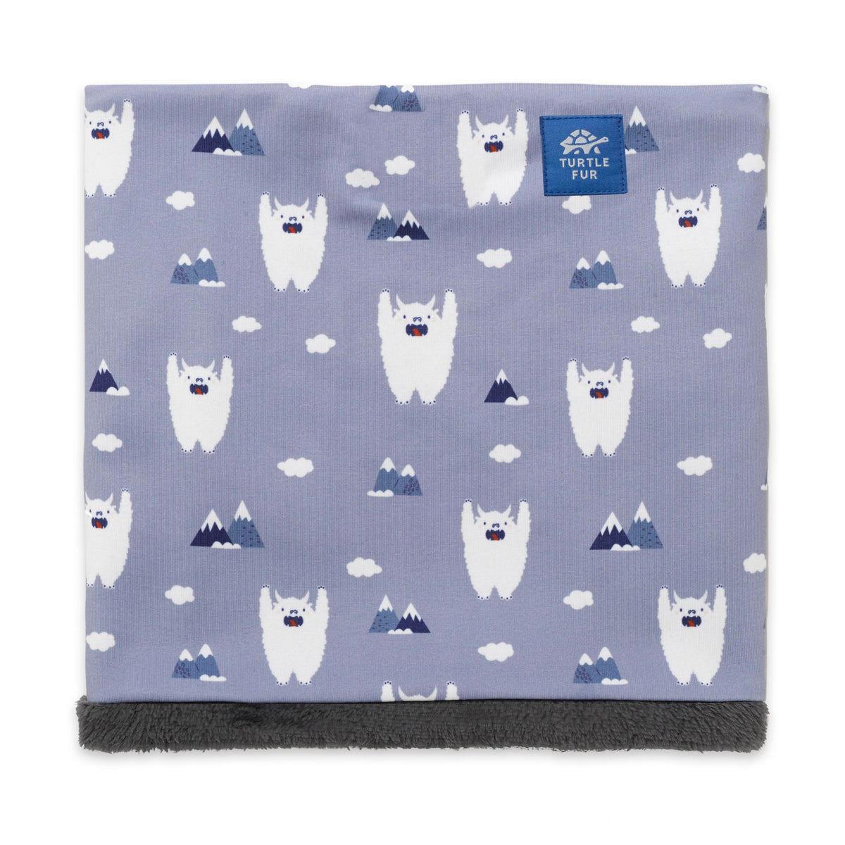 Kids Neckula Lined with Comfort Plush / Color-Snow Monster