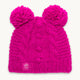 Kids Fluff Balls Pom Pom / Color-Hot Hot Pink