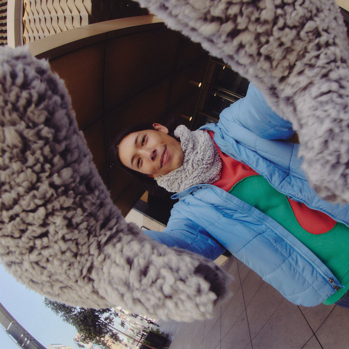 Comfort Lush Fleece Pipe Dream / Color-Sky