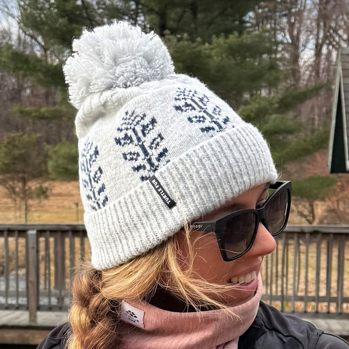 Recycled Freya Beanie / Color-Lilac