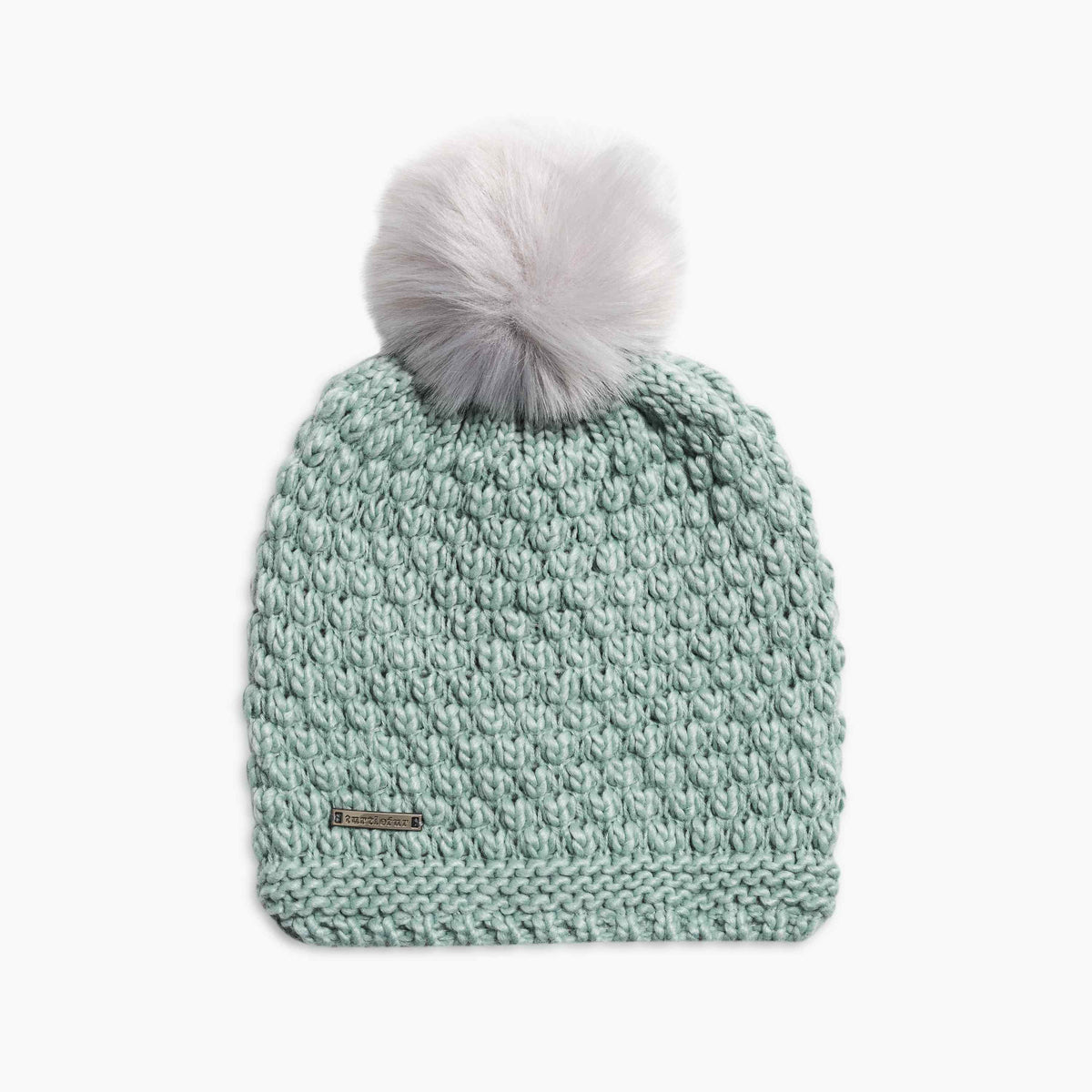 Snowfall Faux Fur Pom / Color-Sage