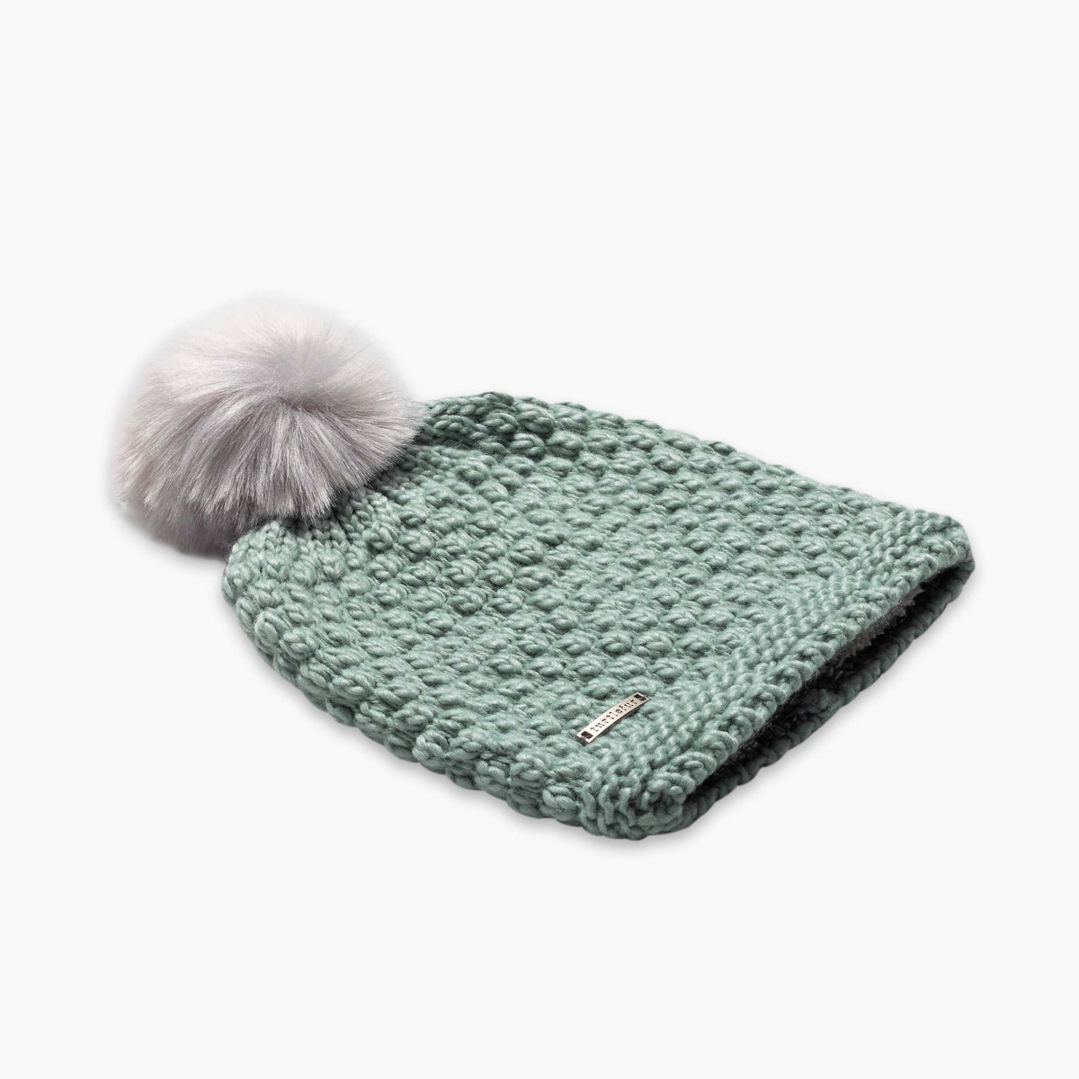 Snowfall Faux Fur Pom / Color-Sage