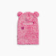 Kids Recycled Comfort Lush Bear Balaclava / Color-Luscious Pink