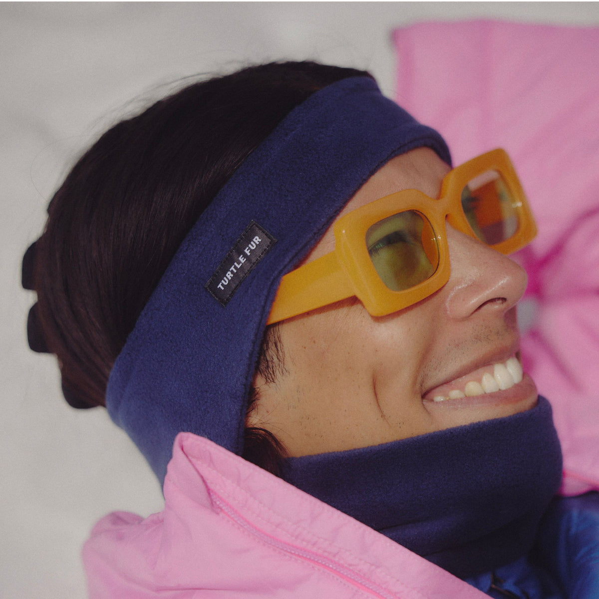 Chelonia 150 Fleece Bang Band / Color-Blue