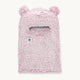 Kids Recycled Comfort Lush Bear Balaclava / Color-Dusty Rose