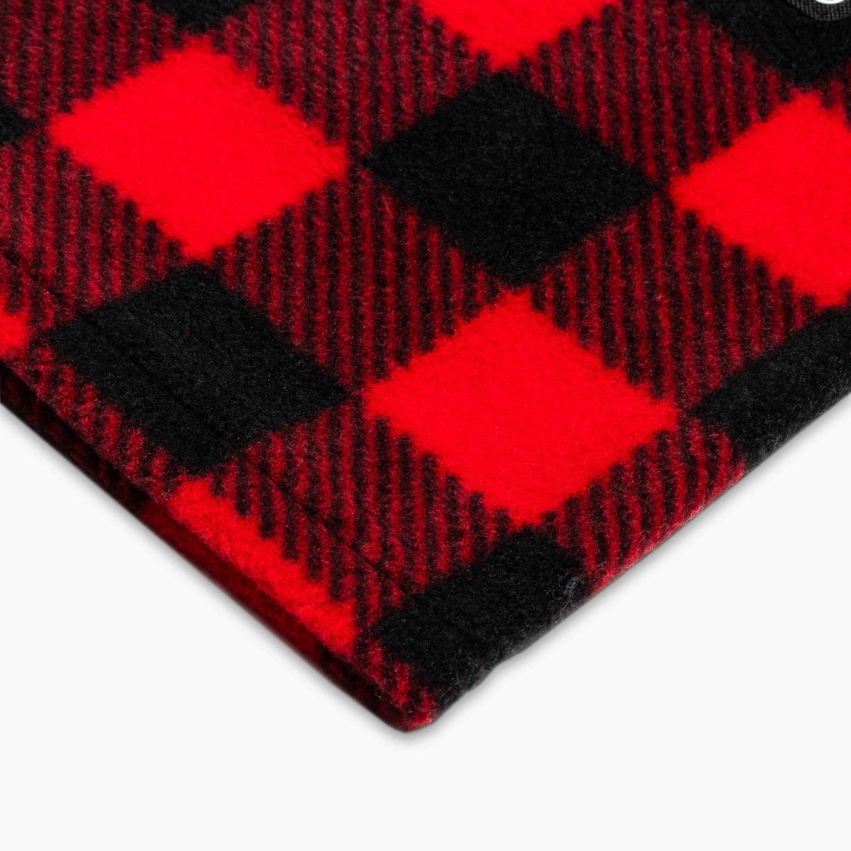 Kids Playful Prints Fleece Neck Warmer / Color-Lumberjack