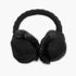 Ear Muffin Faux Fur Lined Earmuffs / Color-Black