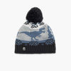 Kids Nordic Dino Beanie / Color-Black