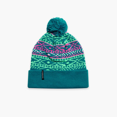 Youth Winter Thyme Beanie / Color-Turquoise