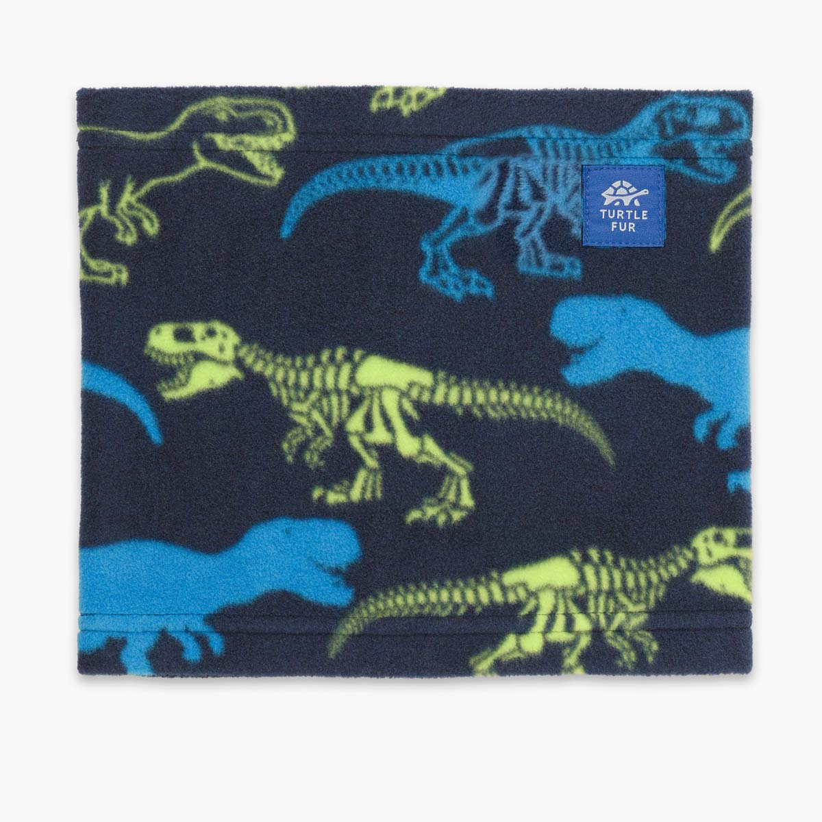 Kids Playful Prints Fleece Neck Warmer / Color-Rex