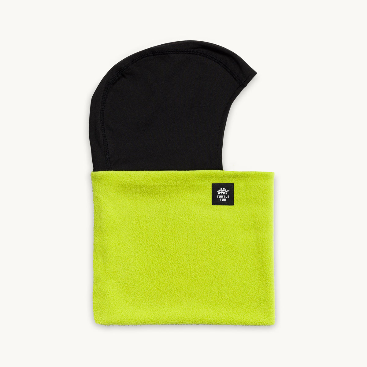 Kids Chelonia 150 Fleece Shellaclava / Color-Bright Lime