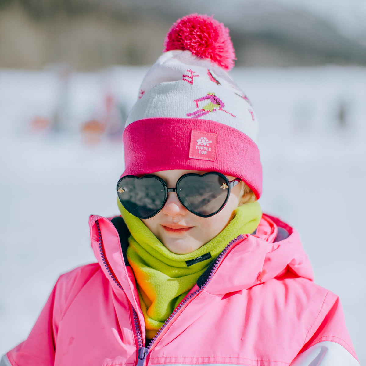 Kids Shred Pom / Color-Fuchsia