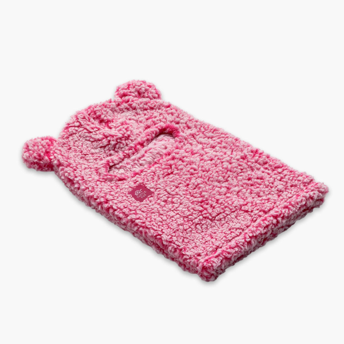 Kids Recycled Comfort Lush Bear Balaclava / Color-Luscious Pink