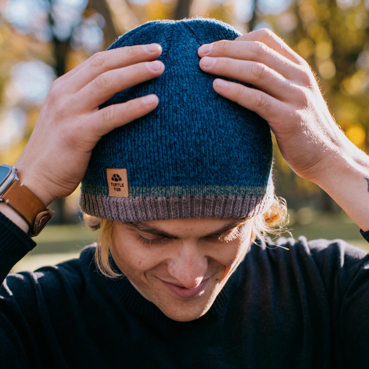 Recycled Ocean Ragg Wool Harbour Town / Color-Navy
