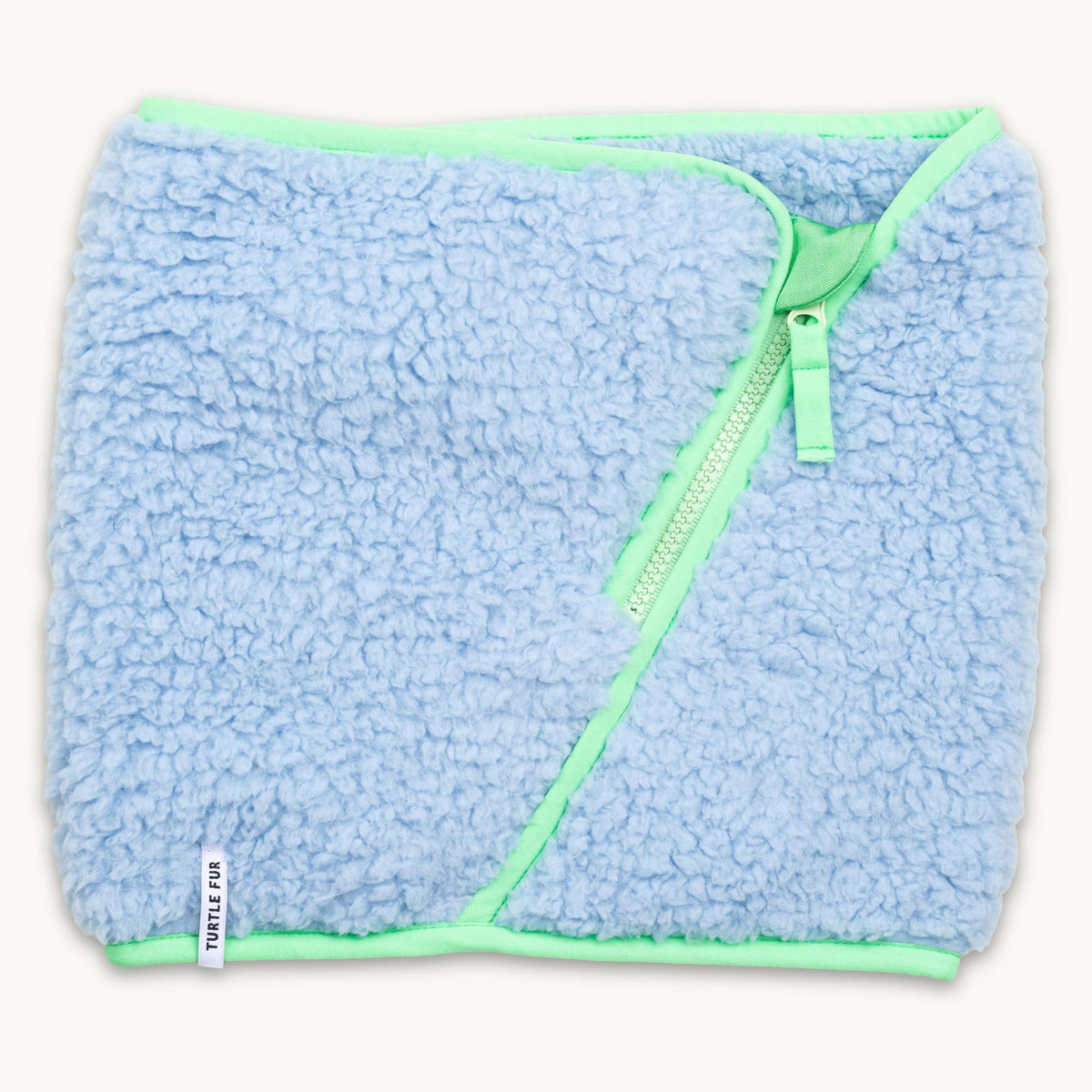 Comfort Lush 1/2 Zip Neck Warmer / Color-Sky