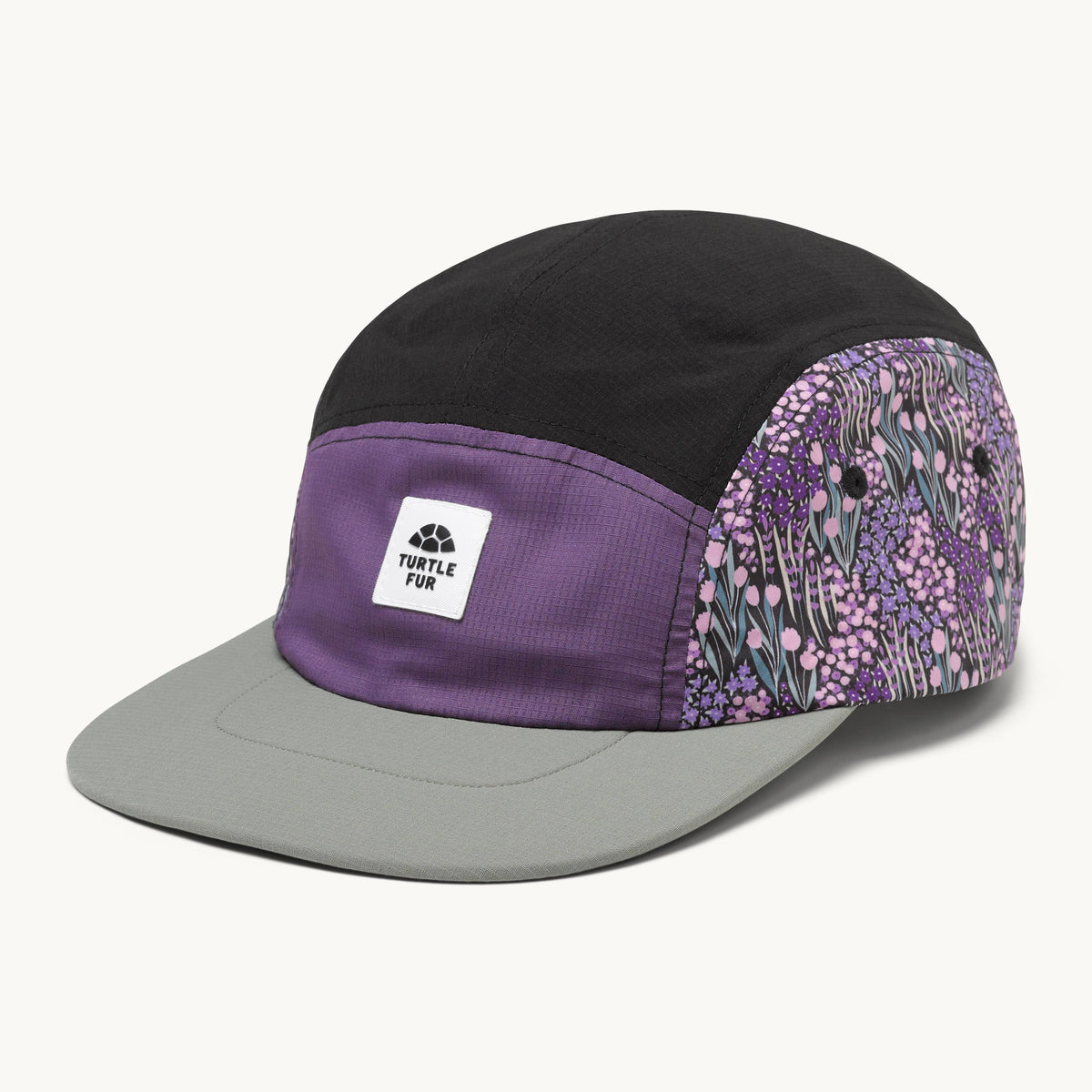tent hat Turtle Fur Offgrid 5 Panel Camp Hat Petal Patch