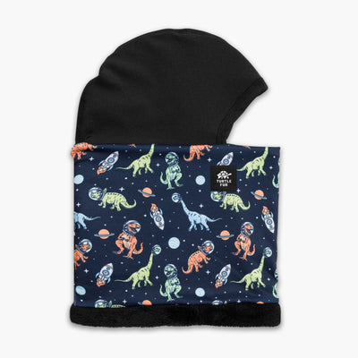 Toddler Comfort Shell Shellaclava lined with Comfort Plush / Color-Galactic Dino