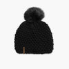 Snowfall Faux Fur Pom / Color-Black