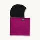Recycled Comfort Luxe&trade; Shellaclava / Color-Magenta