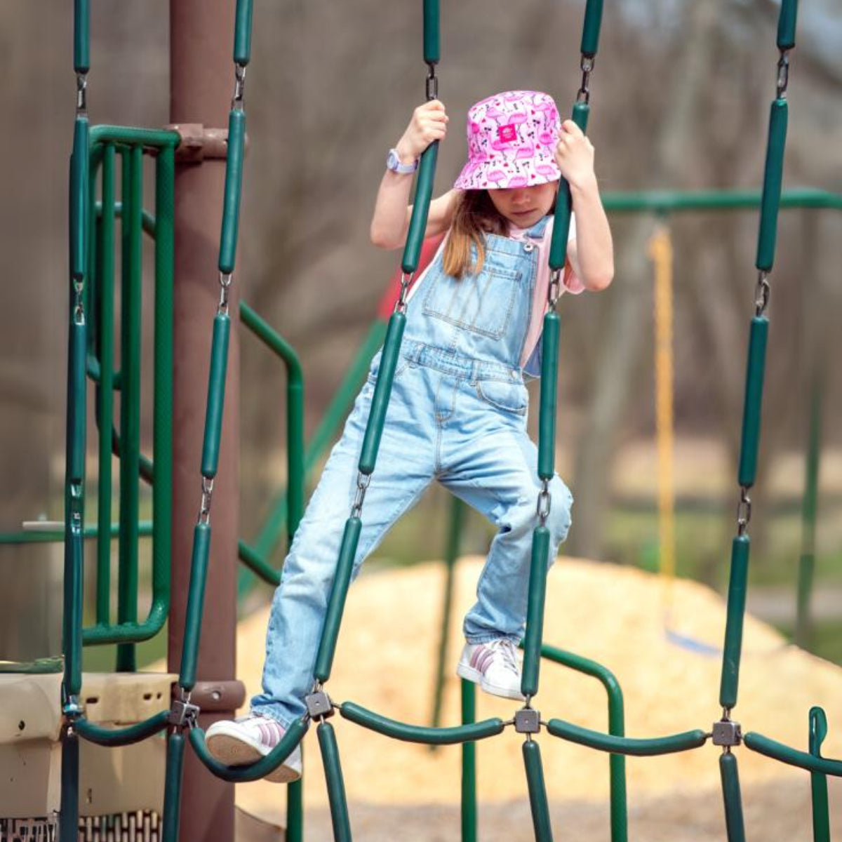 Kids Wild Thing Bucket Hat / Color-Flamingo Lingo