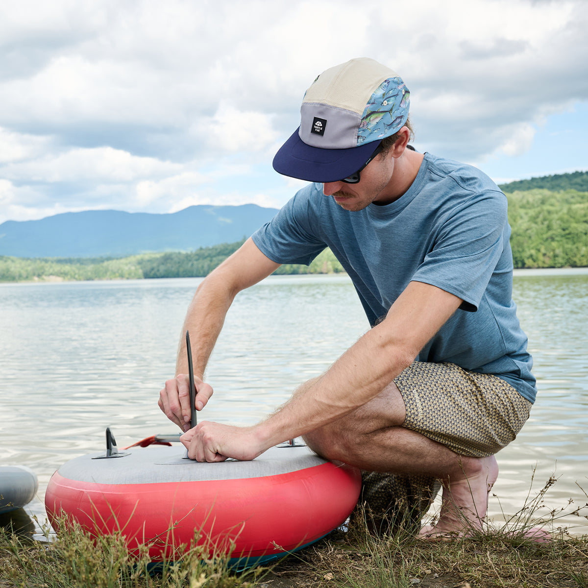 Offgrid 5 Panel Hat / Color-Tip The Scales