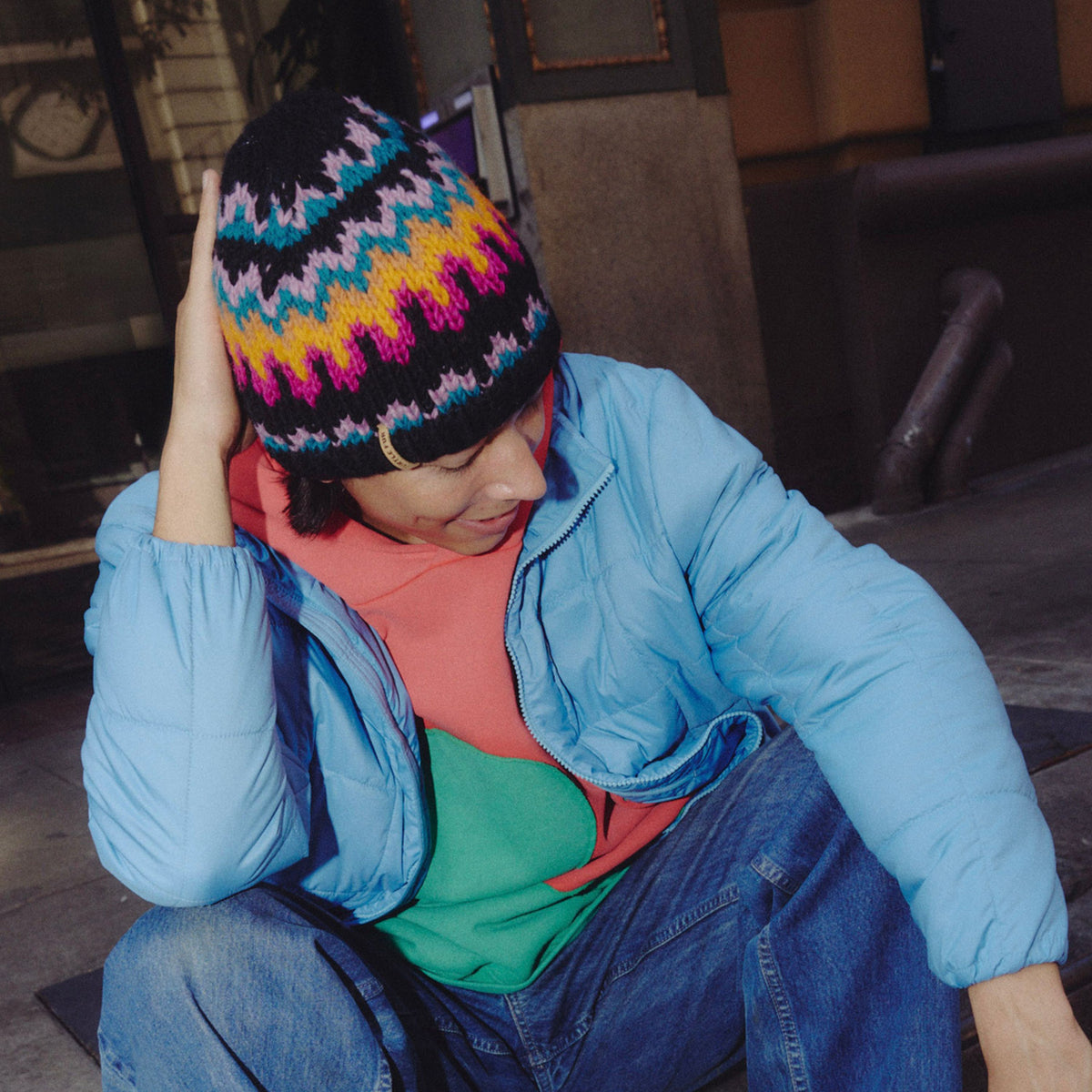 Talia Beanie / Color-Black